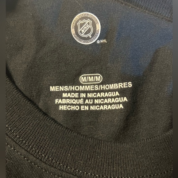 New With Tags Black Sidney Crosby Pittsburgh PenguinsGraphic T-shirt Size Medium - Picture 7 of 8